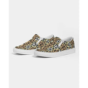 Leopard Print Slip-On Canvas Shoes