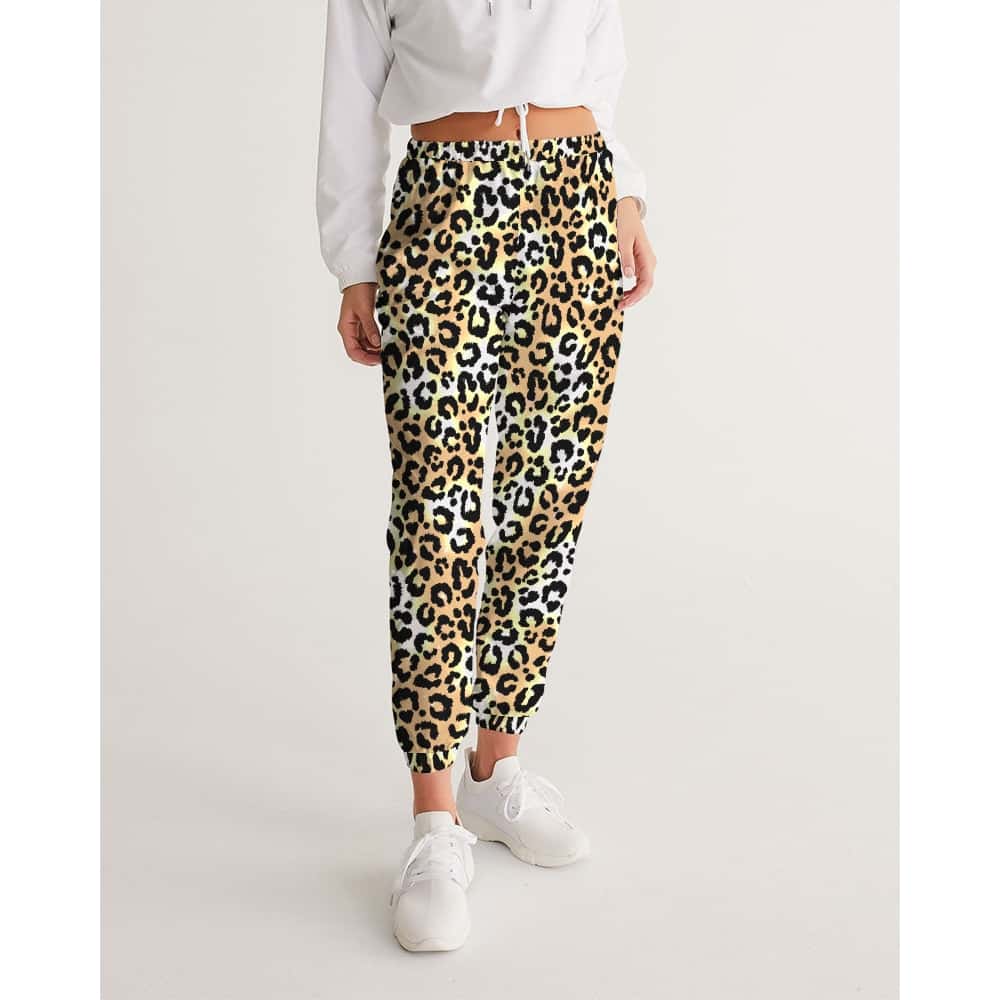 Leopard Print Track Pants - $64.99 - Free Shipping