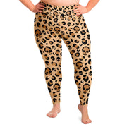 Leopard Skull Plus Size Leggings