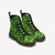 Light Green Bandana Vegan Leather Boots - $99.99 - Free