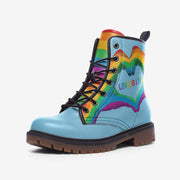 Love Is Love Vegan Leather Boots