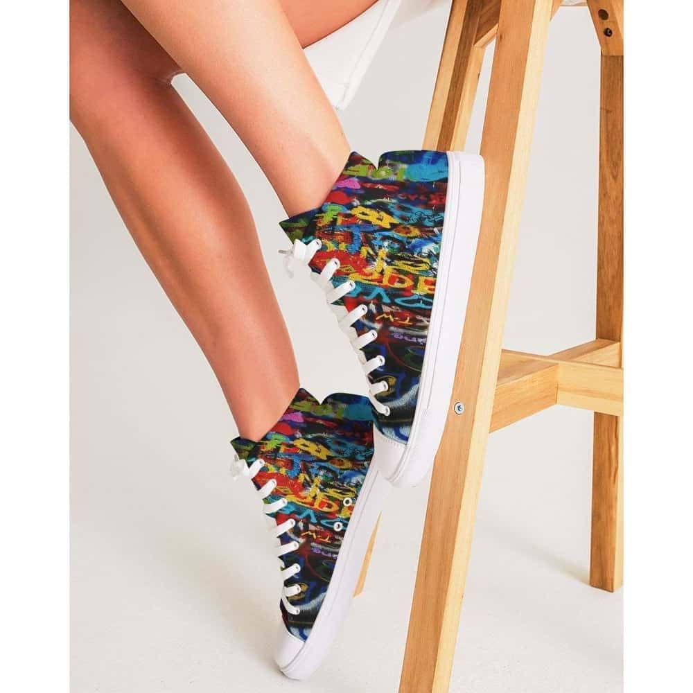 Love Yourself Hightop Canvas Shoes - $74.99 - Free Shipping