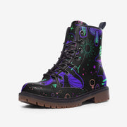 Magic Mushroom Vegan Leather Boots