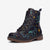 Mismatched Mushroom Vegan Leather Boots - $99.99 - Free