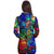 Multicolor Longline Hoodie - $59.99 - Free Shipping