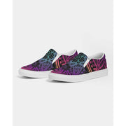 Multicolor Mandala Slip-On Canvas Shoes