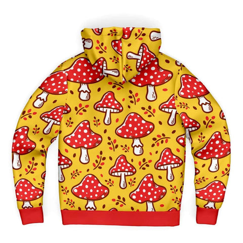 Mushrooms Microfleece Hoodie - $94.99 Free Shipping