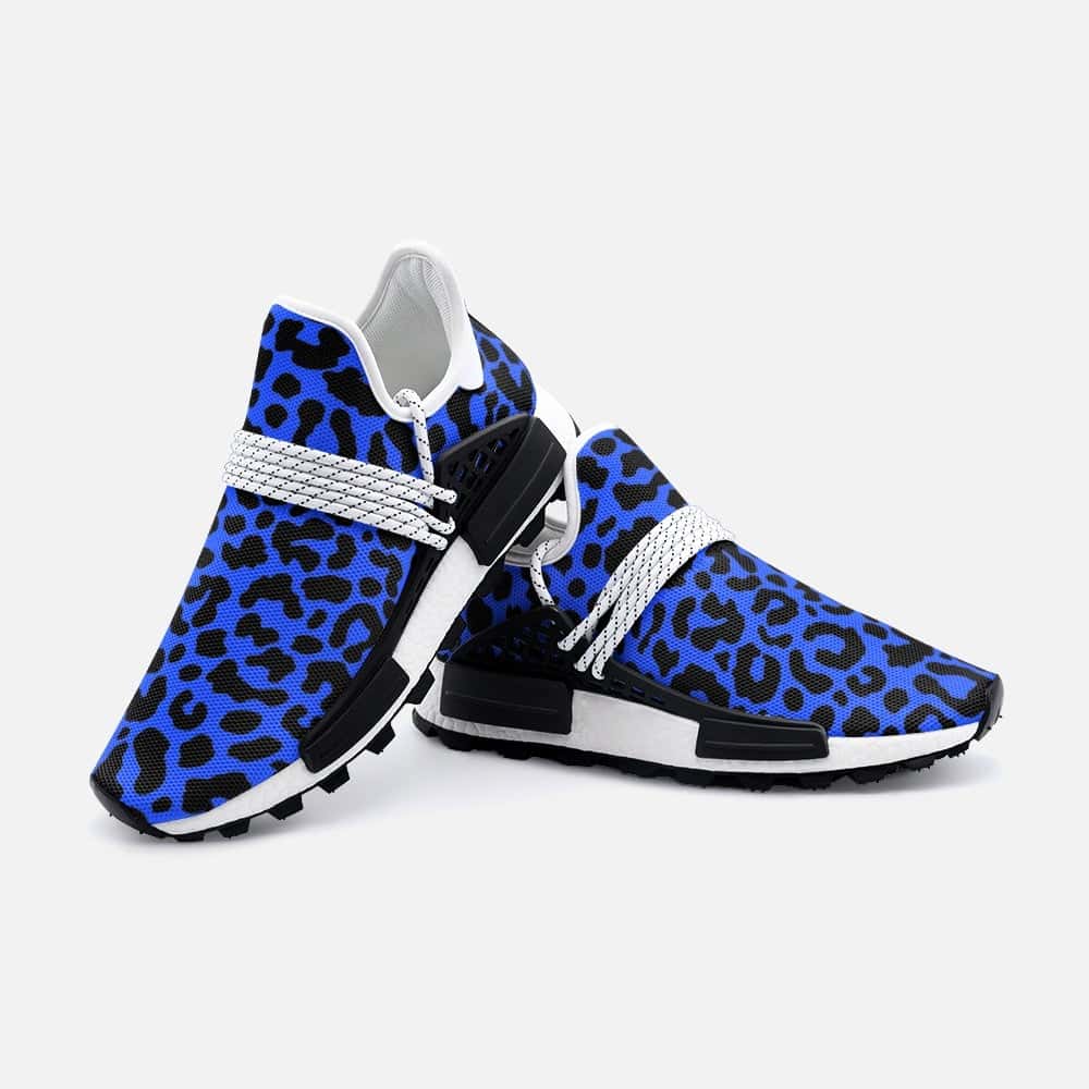 Neon Blue Leopard Lightweight Sneaker S-1 - $67.99 - Free