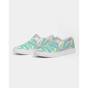 Pastel Camo Slip-On Canvas Shoes