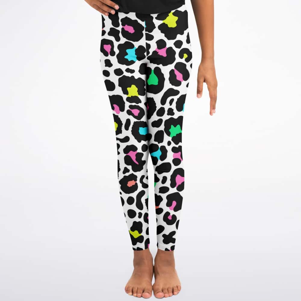 Pastel Leopard Print Leggings - $34.99 - Free Shipping