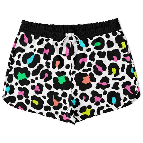 Pastel Leopard Print Shorts
