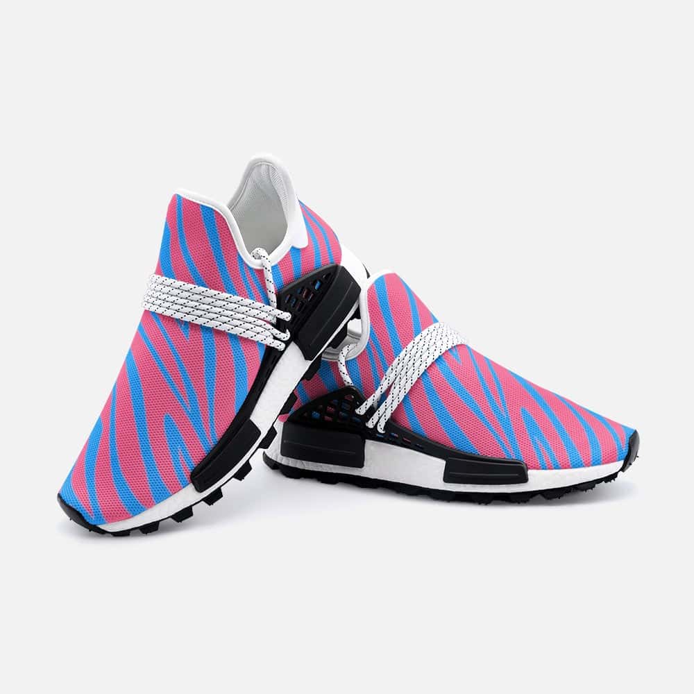 Pink and Blue Zebra Lightweight Sneaker S-1 - $67.99 - Free