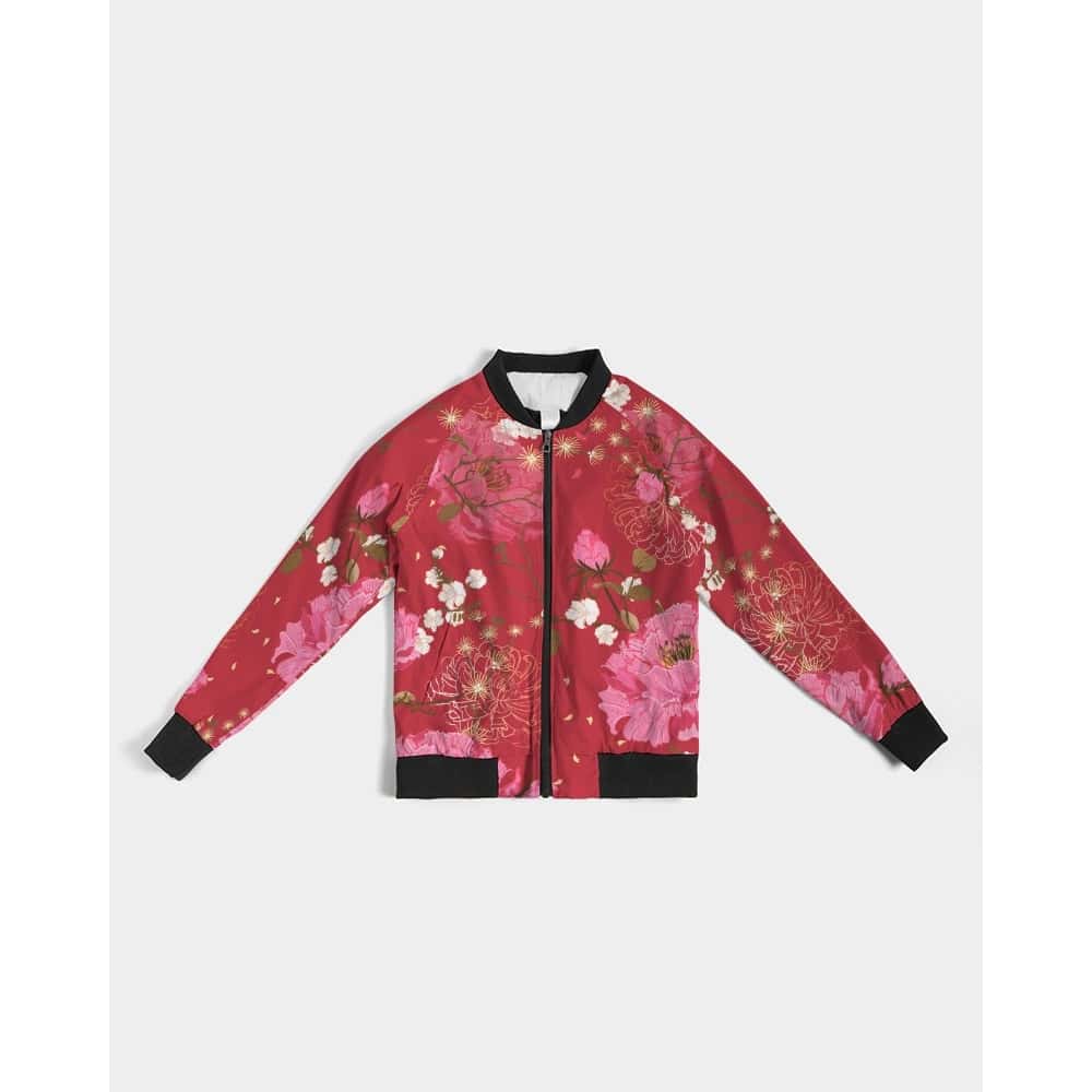 Pink and White Flowers Lightweight Jacket - $74.99 - Free