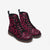 Pink Leopard Print Vegan Leather Boots - $99.99 - Free