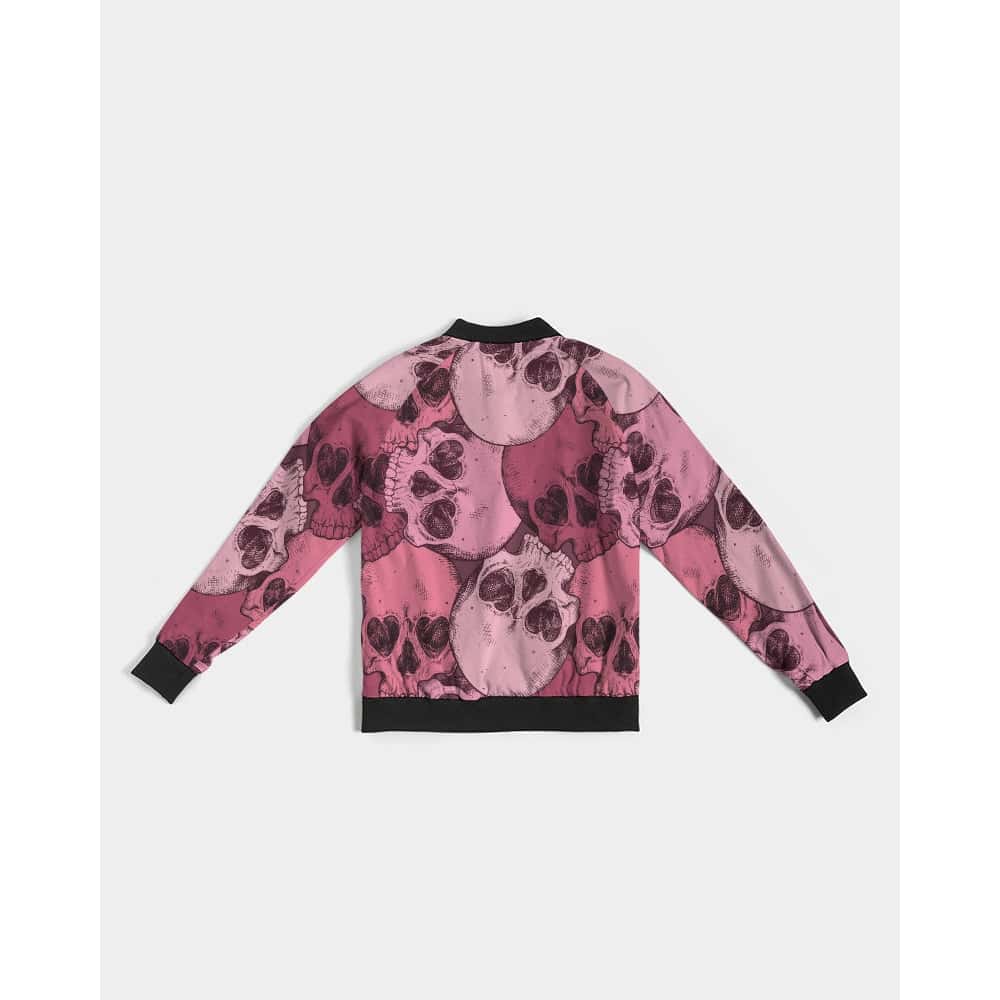 Pink Love Skulls Lightweight Jacket - $74.99 - Free Shipping