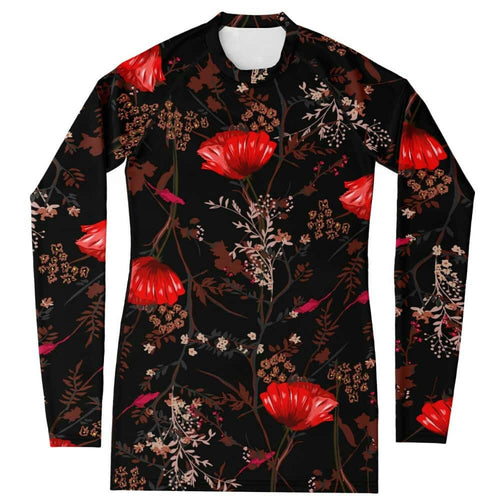 Poppy Flowers Rashguard