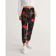 Poppy Flowers Track Pants