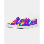 Psychedelic Slip-On Canvas Shoes