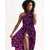 Purple and Pink Leopard Print Swim Cover Up - $39.99 - Free