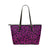 Purple Leopard Print Leather Tote Large - $64.99 - Free