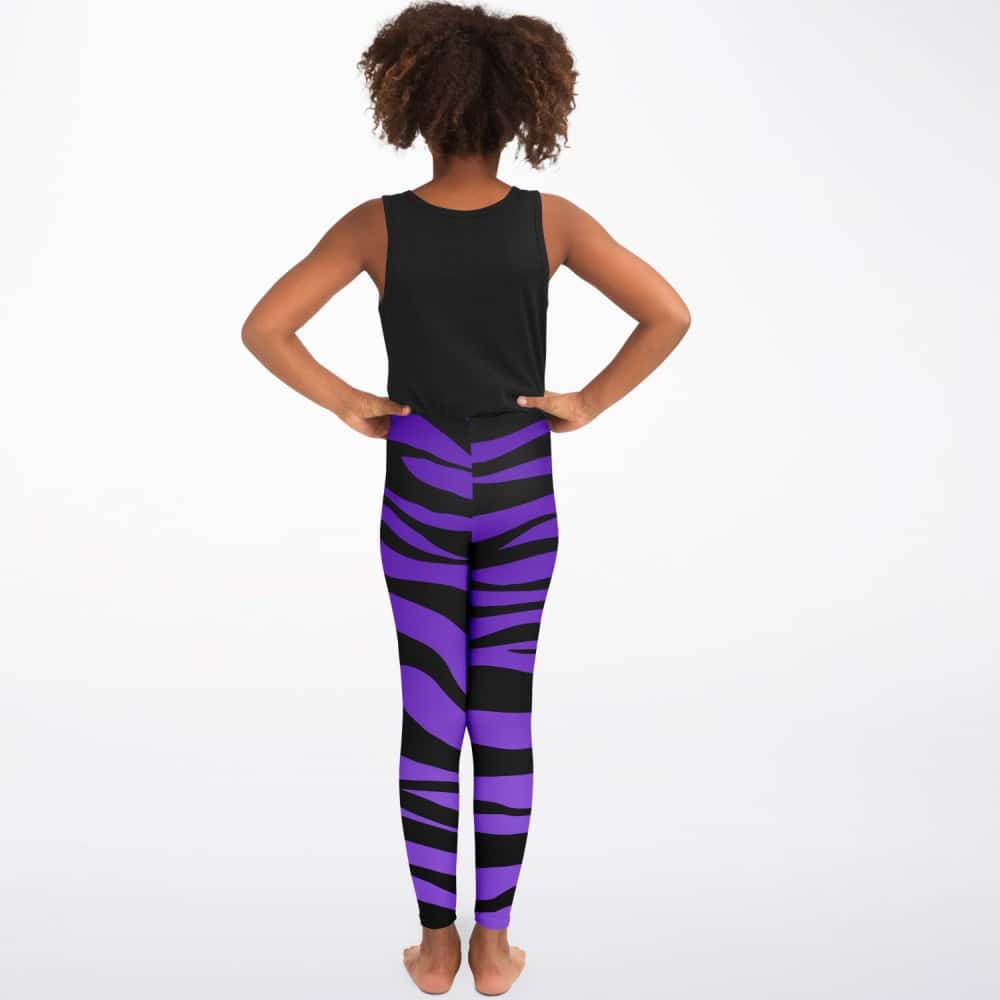 Purple Zebra Leggings - $34.99 - Free Shipping