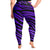 Purple zebra Plus Size Leggings - $48.99 Free Shipping
