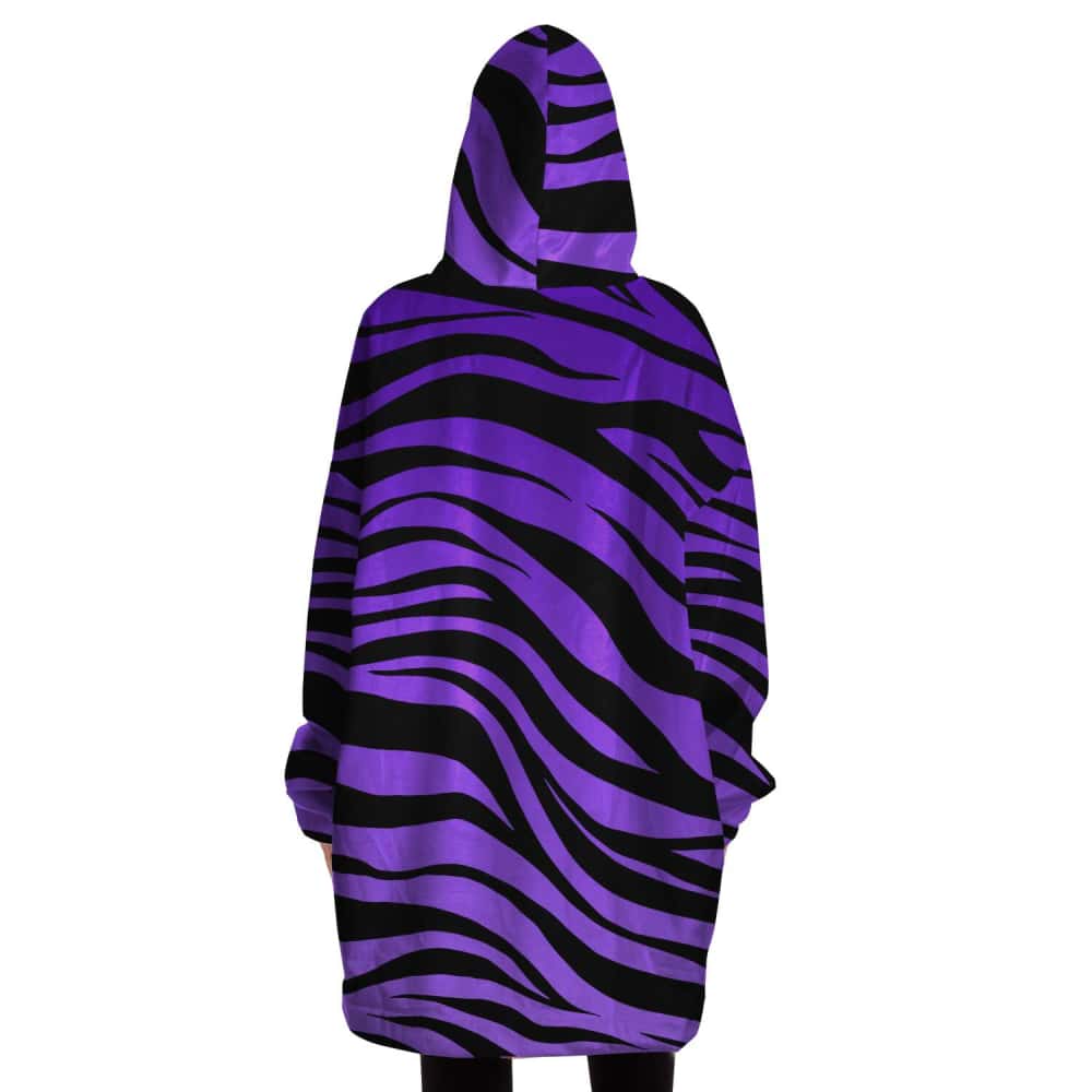Purple Zebra Snug Hoodie - $84.99 - Free Shipping