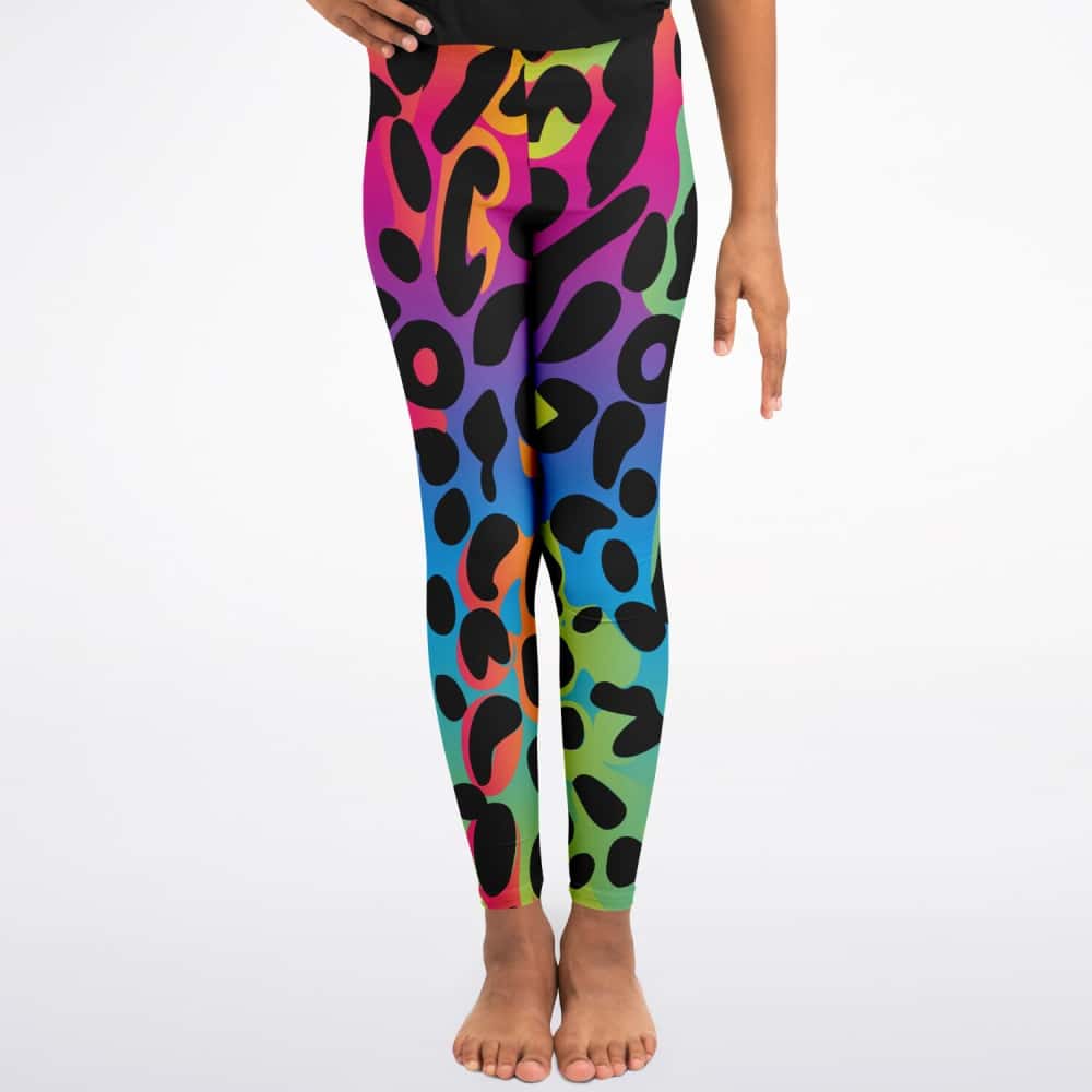 Rainbow Leopard Print Leggins - $34.99 - Free Shipping