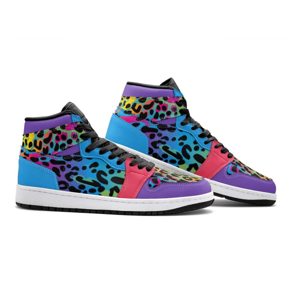 Rainbow Leopard Print TR Sneakers - $94.99 - Free Shipping