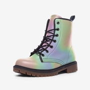 Rainbow Vegan Leather Boots