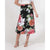 Red and White Flowers A-Line Midi Skirt - $59.99 - Free