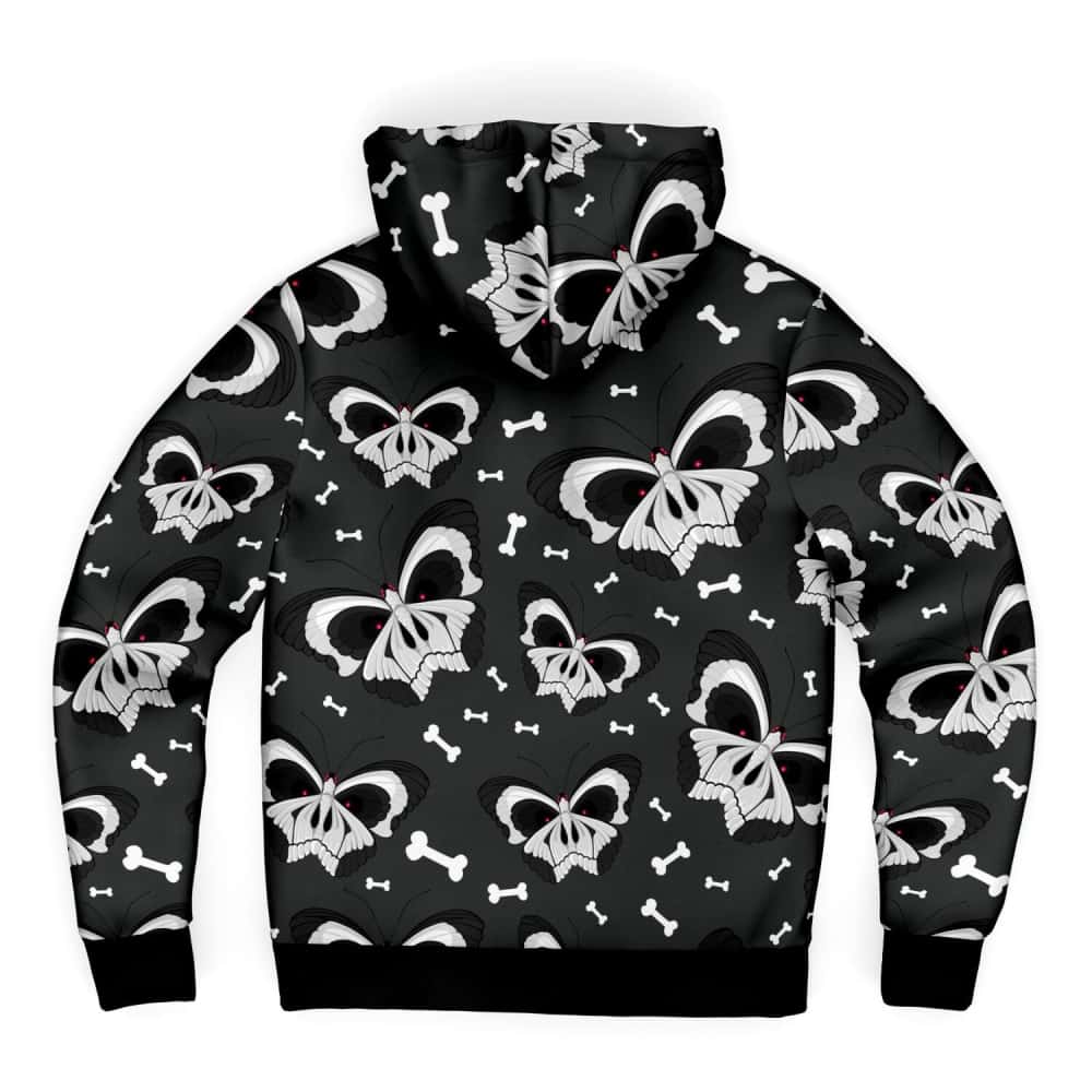 Scary Butterflies Microfleece Hoodie - $94.99 Free Shipping
