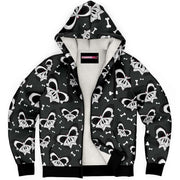 Scary Butterflies Microfleece Hoodie