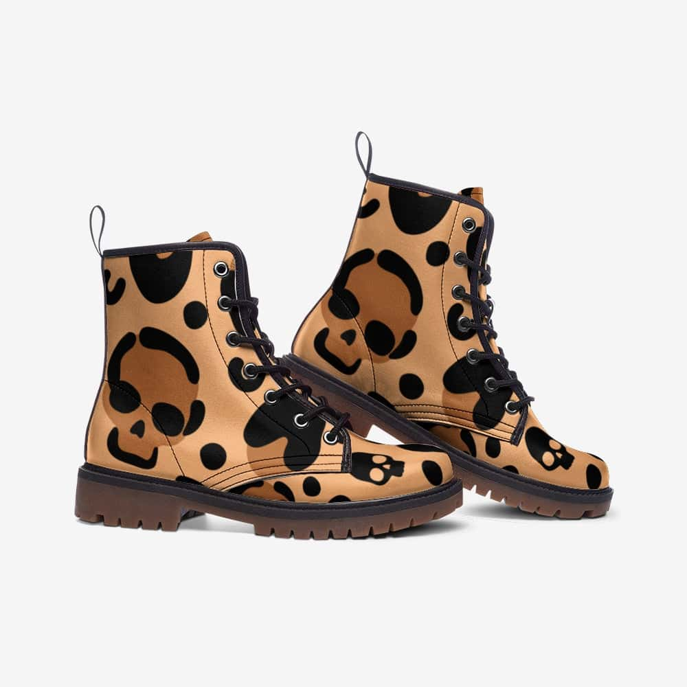 Leopard on sale combat boots