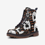 Sleepy Ghost Vegan Leather Boots