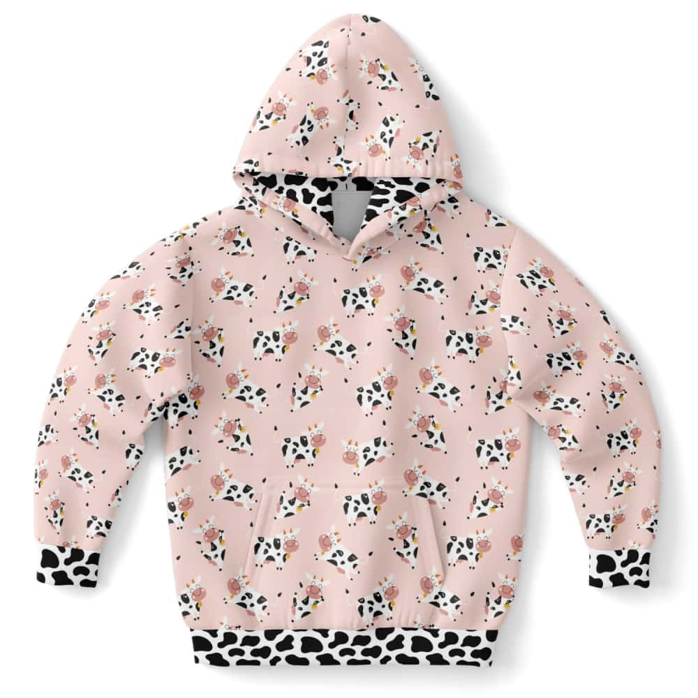 Smiley Cow Fashion Pullover Hoodie - $49.99 - Free Shipping
