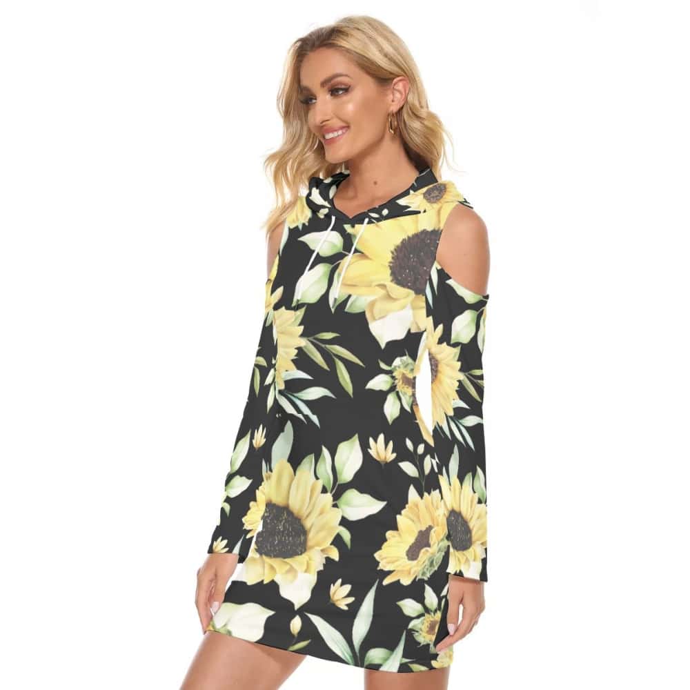 Sunflower Hoodie Dress - $54.99 - Free Shipping
