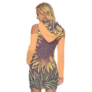 Sunflower Hoodie Dress