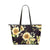 Sunflowers Leather Tote Bag Large - $64.99 - Free Shipping