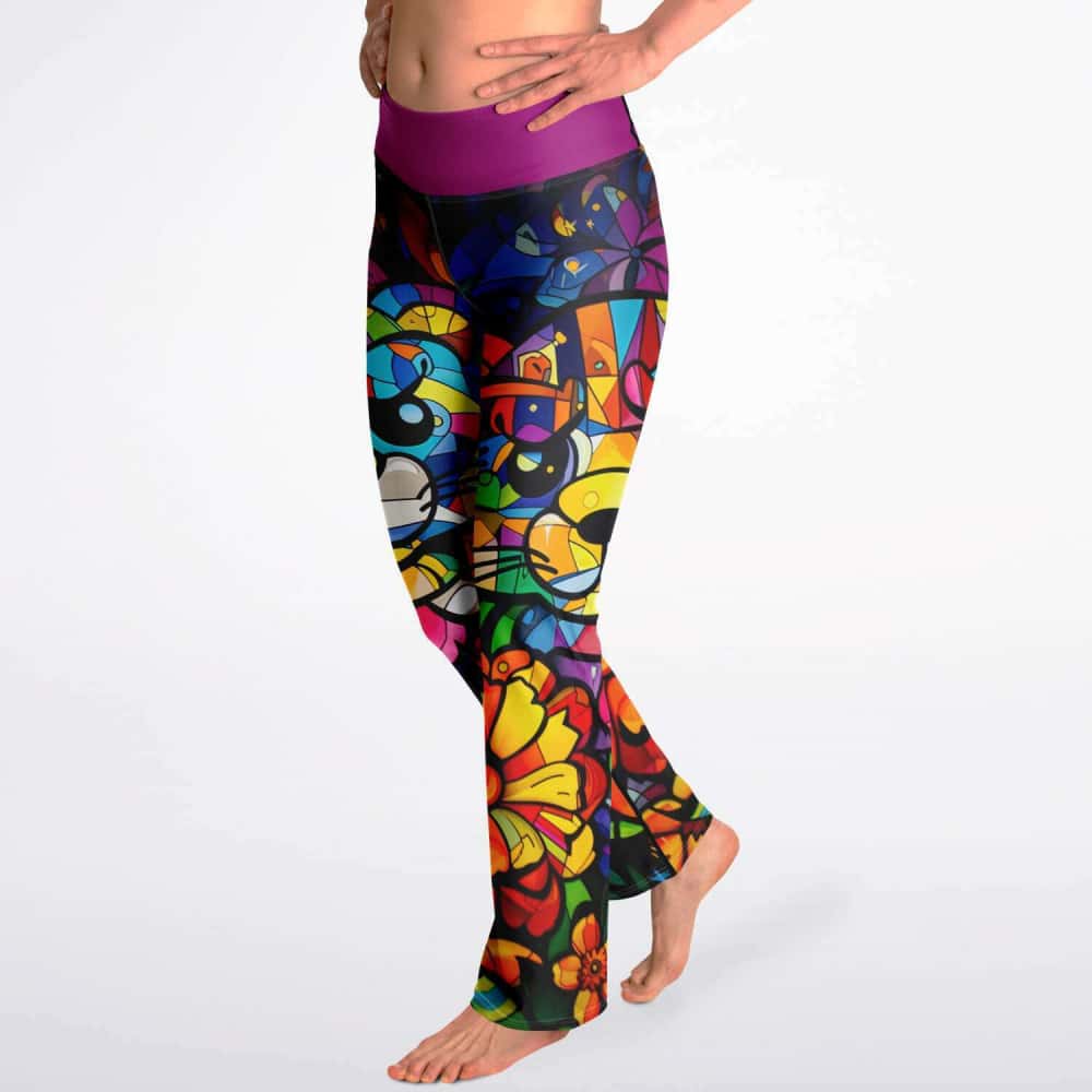 Tiger Flare Leggings - Free Shipping - Projects817 Llc - Projects817 LLC
