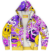 Trippy Microfleece Zip Hoodie