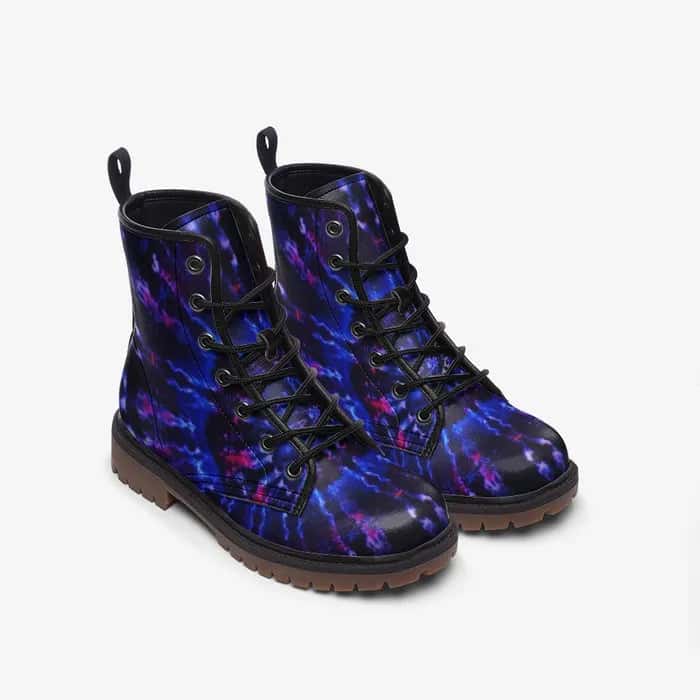 Tye Dye Vegan Leather Boots - $99.99 - Free Shipping