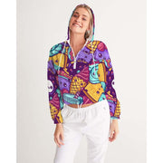 Waffles and Ice Cream Cropped Windbreaker