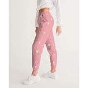 White Hearts Track Pants